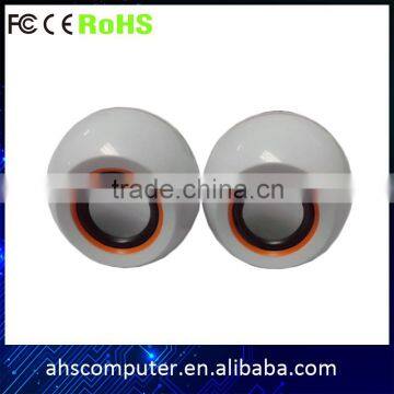 Ball shape cheaper usb 2.0 computer speaker