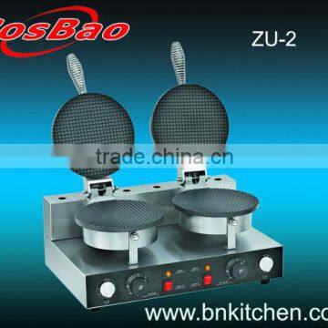 Double Plate Electric Cone Baker Machine