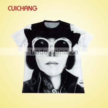 2016 Top Quality Tshirt , Hot Sale Fashion Sublimation Tee Shirt,Printing Tshirt photo-4