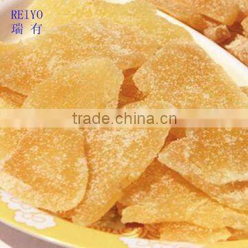 list of yellow fruits dried ginger