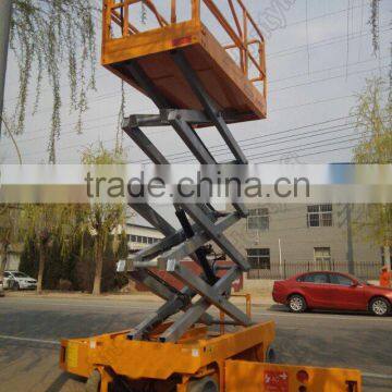 Self Propelled Hydraulic Mini Scissor Lift Table photo-5