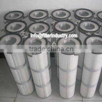 Three stage quick release air filter cartridge