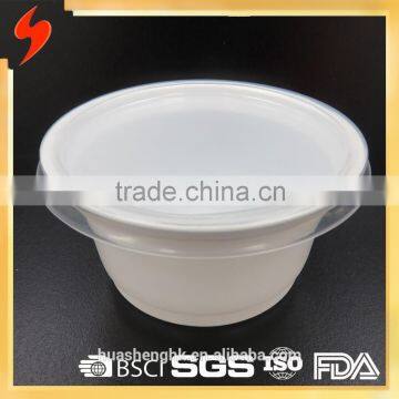 OEM Restaurant Use PP Plastic 480ml Take-away Bowl with SGS Testing