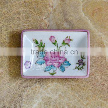 New Design Footed Rectangle Bathtub Soap Dish