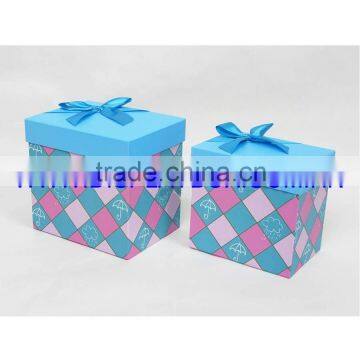 GB002 Classic Rectangular Gift Box with Ribbon