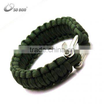 2015 Army Green mens paracord bracelet for sale