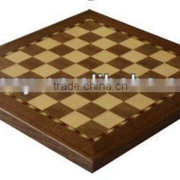 High quality matt finish wooden chessboard set