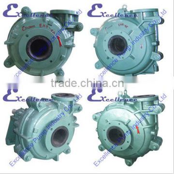 Abrasion resistant industrial rubber lined slurry pump