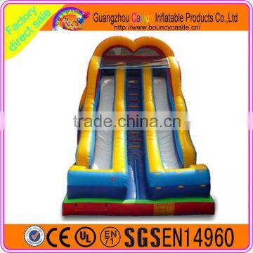 Professional supplier giant inflatable slide, giant inflatable dry slide, inflatable jumping slide