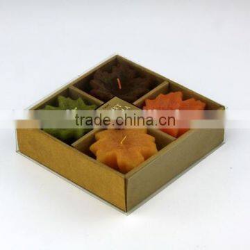 Leaves Shape Candle Set in Gift Box Wholesale photo-2