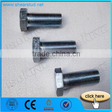 ASTM A325 Standard 8.8 Grade Electric Galvanized Stud Bolts And Nuts