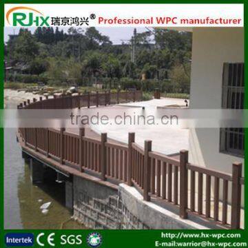 Factory pricel recycled WPC outdoor railing and fencing