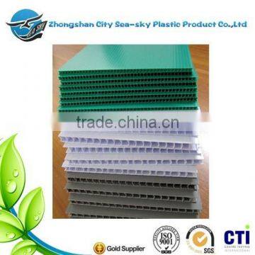 10mm plastic corrugated sheet