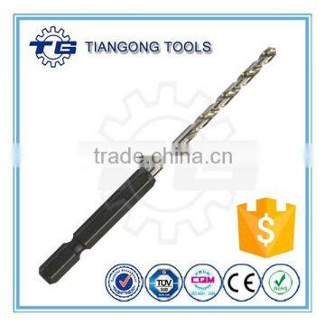 TG Tools HSS Hex Body Straight Shank Drill Bit