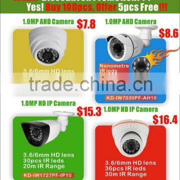 KENDOM China CCTV Factory Own Products HD Alarm Camera Series With Varifocal Lens Camera Alarm Large Size Bullet Hosuing