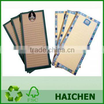 Soft cover recycled paper notebook with elastic strap