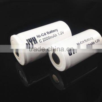 High temperature 2.4V 3.6V 4.8V Rechargeable Ni Cd Battery Pack