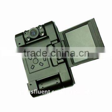 Car Dvr With H.264 HD Dual Camera