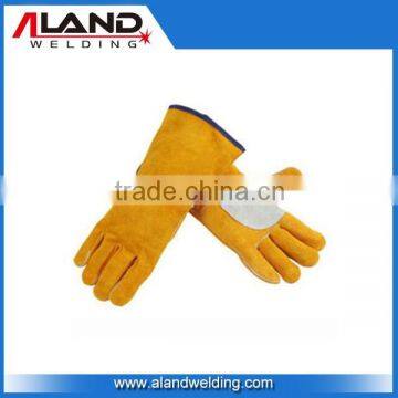 WG2008 Golden Patched Palm Welding Gloves