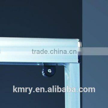 Aluminium Profile Double Sliding Door Tempered Glass Shower Screen(KD6011) photo-3