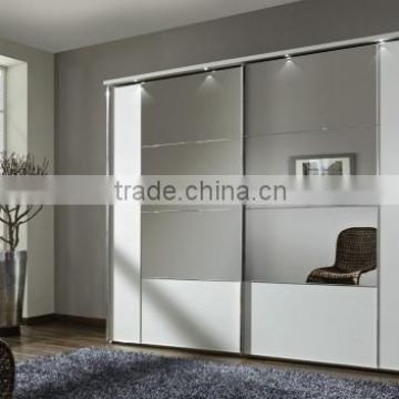 Toughened glass door wardrobe with AS/NZS2208:1996, BS6206, EN12150 certificate