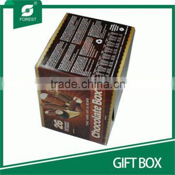 HAPPY HOLIDAYS HOT SALE PAPER GIFT BOX PACKING CHOCOLATES photo-3