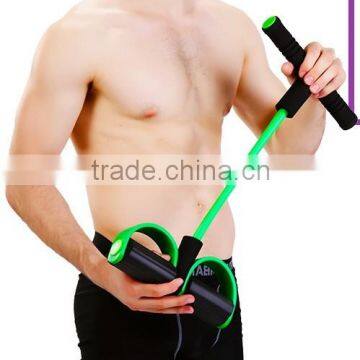 Fitness Leg Step Spring Exerciser/Pull up Exerciser With Handle Resistance/Gym Equipment photo-3