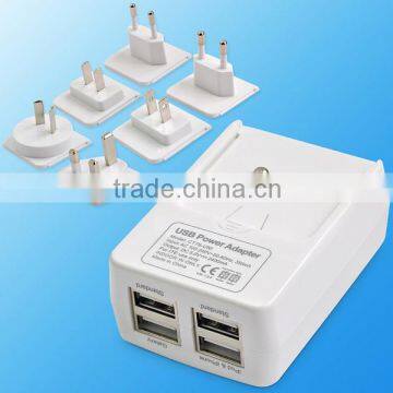 Travel Adapter AC Power Adaptor DC USB Charger for E/U/X Standard Plug photo-2