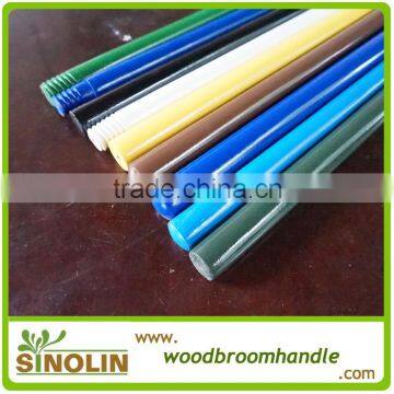 Colorful Lacquer Painted Wooden Broom Handle