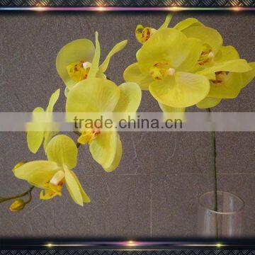 real touch artificial orchid leaf wholesale