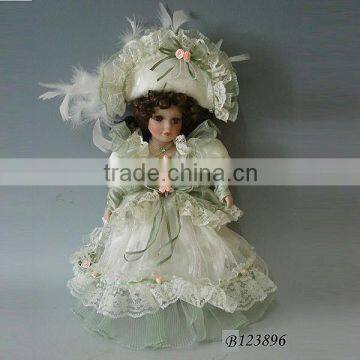 12 inch collectible Victorian porcelain doll Decorate Birthday Gifts Surprises for Girl