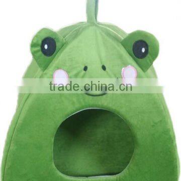 2015 Special Design Cute Frog Shape Pet Lounge House