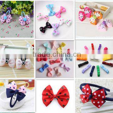 Wholesale boutique baby ribbon bow