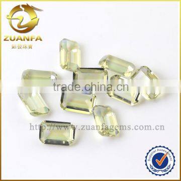 Octagon shaped machine cut glass stones on allibaba com, diamond price per carat