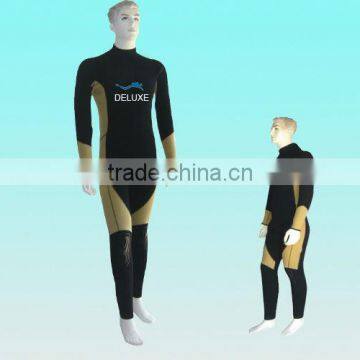 Water sports spearfishing wetsuit neoprene and nylon dive suit/surfing/swimming wetsuit