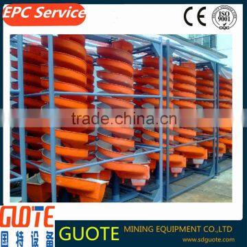 good performance Series GSZ gravity separator machine with spiral chute