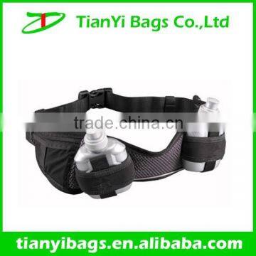 2014 new style sports waterproof belt running belt with bottle holders