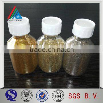 Polyester Golden Silver Glitter Powder