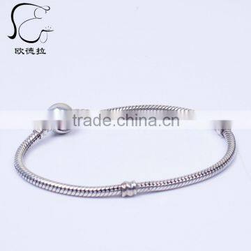 Attractive 925 Silver European Charm Bracelet photo-4