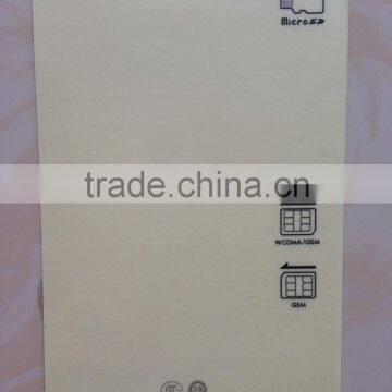 transparent Phone PET printing label for phone package