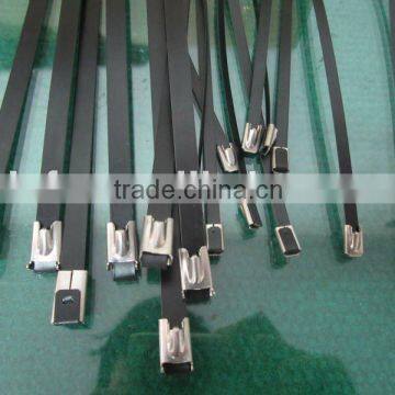 Plastic Covered Stainless Steel Cable Ties