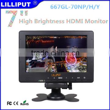 Lilliput 667GL 7" dslr monitor with hdmi input