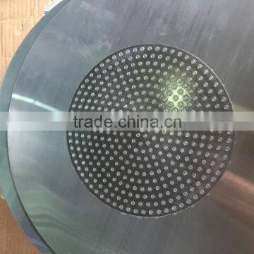 Industrial steam heating bottom stirring vacuum aluminum cooking pot bottom