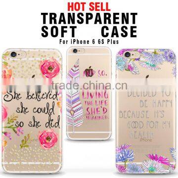 wholesale mobile phone accessories for iphone 6 s plus case ultra-thin clear phone case for samsung galaxy j7 back cover case