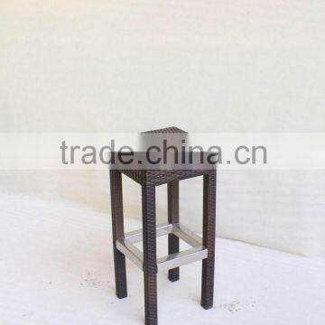 Outdoor Furniture Rattan chair For Commercial , Leisure Plastic Chair Outdoor,Bar Stool