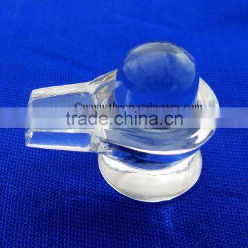 Crystal Quartz / Sfatik Shivaling Small Size