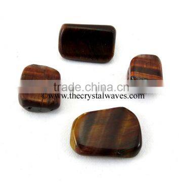 Red Tiger Eye Agate Tumbled Nuggets.