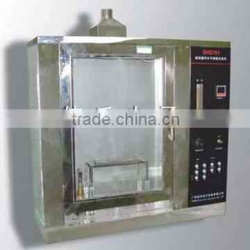 Cellular plastics horizontal burning tester