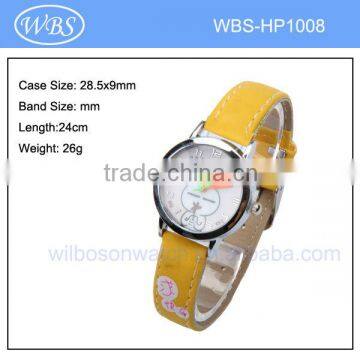 Leather watch band popular Children watch