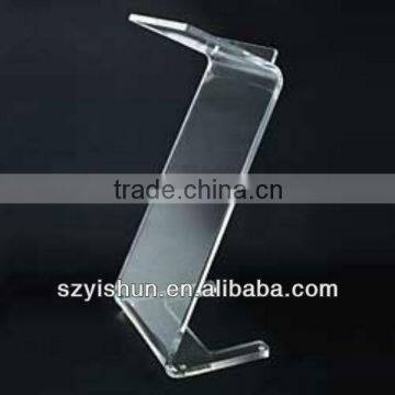 Customized acrylic podium z shape acrylic podium